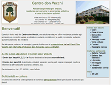 Tablet Screenshot of centrodonvecchi.org